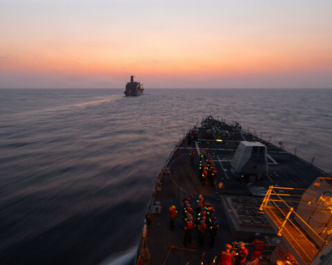 US forces fired 'several rounds' at Iranian-flagged ship’s engine room, military says