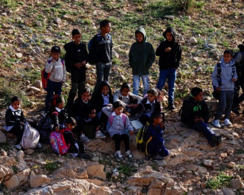 Israeli ministers celebrate reestablishment of settlement in West Bank