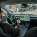 Inside one of Amsterdam's first supervised self-driving Teslas