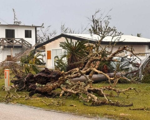 Search is on for 6 from a ship that overturned near the Northern Marianas during a typhoon