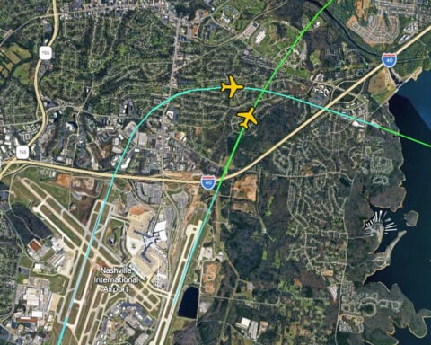 Alarms sound in the cockpit as two Southwest jets fly dangerously close near Nashville International Airport