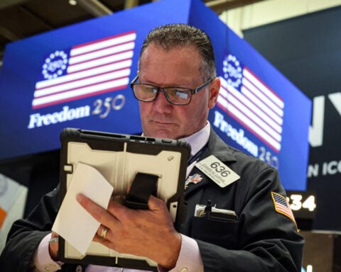 Trading Day: Cooling off, but still optimistic