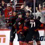 Martinook's goal lifts Hurricanes past Senators 3-2 in 2OT in NHL playoffs