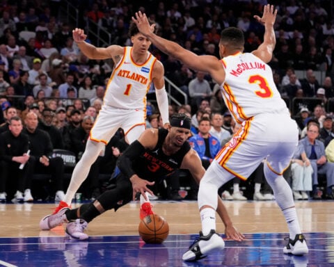 CJ McCollum takes Young's place in Atlanta and as MSG's villain in leading Hawks past the Knicks