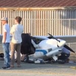 Video captures plane striking power line before hard landing near Salinas Airport