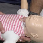 Doctor at Johns Hopkins All Children's Hospital explains how to respond to a choking baby