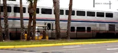 Florida wildfire strands Amtrak passengers for over 24 hours