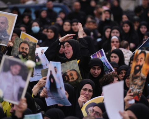 The Latest: Trump extends the ceasefire with Iran but keeps the blockade