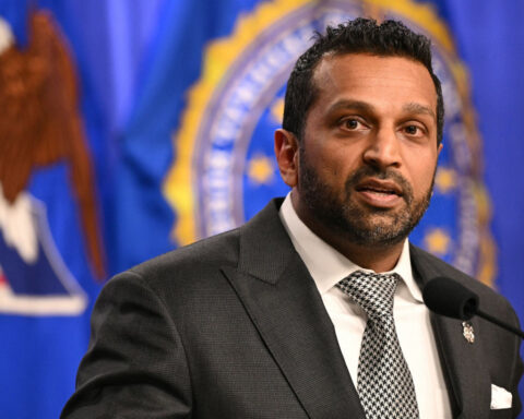 With acting AG at his side, FBI Director Patel publicly addresses allegations about his conduct