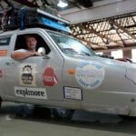 How Sheila the three-wheeler dodged danger on a record 14,000-mile journey to tip of South Africa