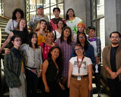 Once punished for weaving, this Mexican artisan uses her loom for LGBTQ+ resistance