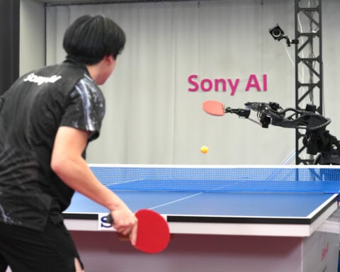 A robot is beating human pros at table tennis. Its maker calls it a milestone for machines