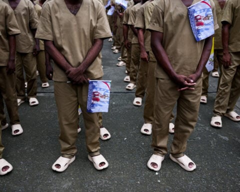 Pope Leo visits prison to shouts of 'freedom' on cinematic last day in Africa