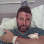 Community rallies behind teacher hit while helping stranded driver