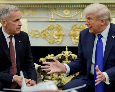 Carney, boosted by majority government in Canada, aims for US trade deal