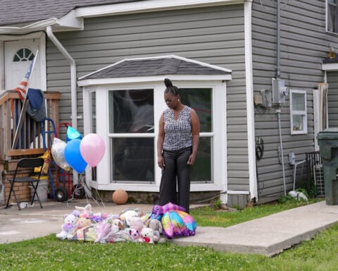 Louisiana man charged over the gun used in massacre of eight children
