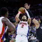 Pistons beat Magic 98-83 in Game 2 to even series and end NBA's longest home playoff losing streak