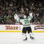 Wyatt Johnston's double-OT deflection gives Stars 4-3 win over Wild in Game 3