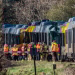 2 trains collide in Denmark, prompting a massive emergency response north of Copenhagen