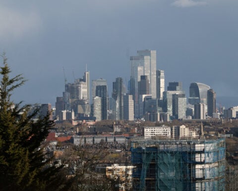 Britain's deficit narrows but fuel duty fall points to Iran war drag