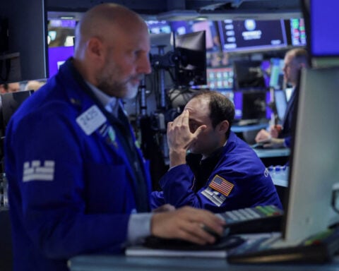 US stocks end lower, oil climbs as cracks appear in fragile US-Iran truce 