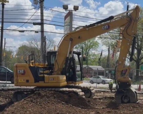 Nearly century-old gasoline tanks found leaking under parking lot in Harrison Township