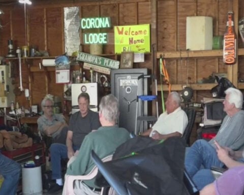 Man created a hangout spot after pandemic. Now, his friends are keeping it going after his death.