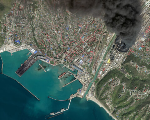 Fire brought under control at Russia's Tuapse oil terminal