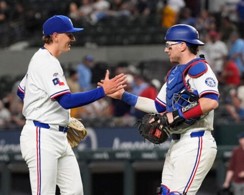 Journeyman Peyton Gray makes MLB debut with Rangers at age 30, gets 1st K against Bucs' Griffin