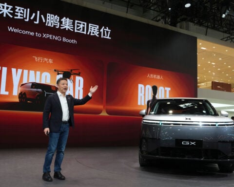 At Beijing auto show, Chinese carmakers flaunt new technologies as global competition heats up