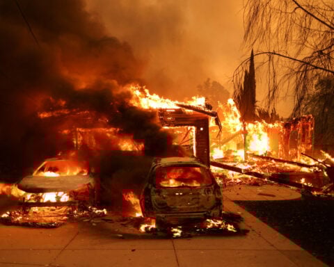 Trump says he will be looking into banks regarding Los Angeles wildfires