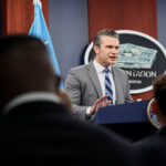 Pentagon chief Hegseth says US blockade on Iran 'going global'