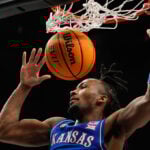 Kansas freshman Darryn Peterson declares for the NBA draft and is projected as a top-3 pick