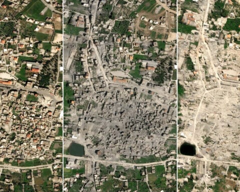 The Gaza playbook: Satellite images reveal scale of Israeli destruction in Lebanon