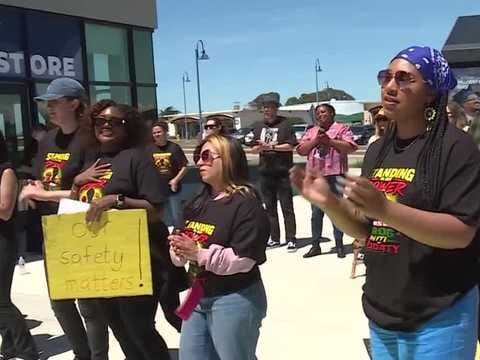 Cal State Monterey Bay students protest after racially charged graffiti incidents