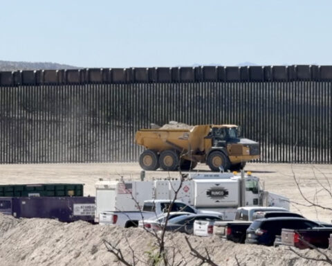 Second border wall construction underway in Southern Arizona
