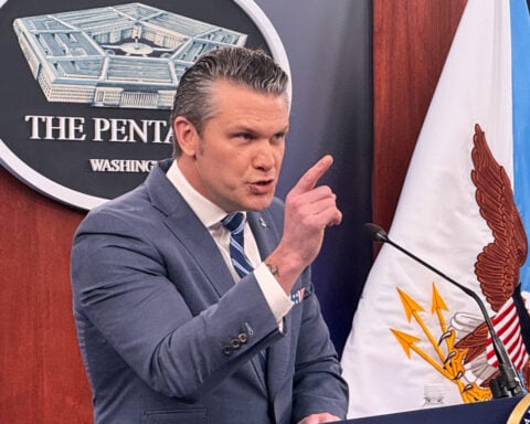 US military strike on alleged drug boat kills 2 in eastern Pacific