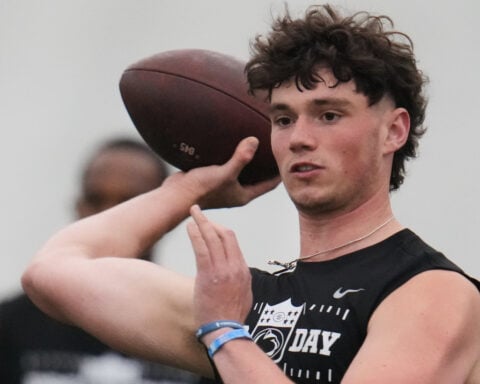 Carson Beck and Drew Allar make it 4 quarterbacks selected in the first 3 rounds of the NFL draft