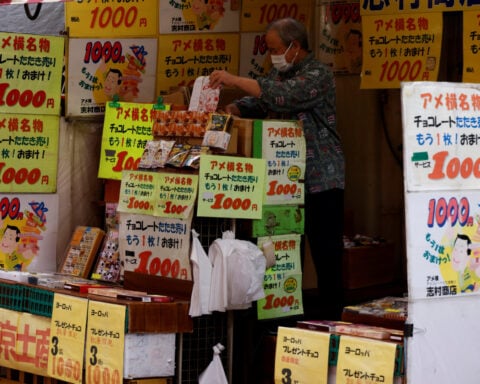 Japan's core inflation stays below BOJ target, energy risks grow