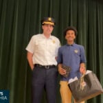 Police, fire departments honor Philadelphia teen who broke car window to help woman
