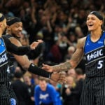 Magic, tested all season, find a way in final moments to beat Pistons for 2-1 series lead