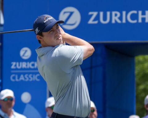 Fitzpatrick brothers post a tournament-record 57 and take a 4-shot lead in the Zurich Classic