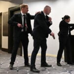 Trump rushed off stage after possible shots fired at White House Correspondents’ Dinner
