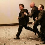 Trump rushed off stage after shots fired at White House Correspondents’ Dinner