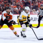 Crosby and Letang strike as the Penguins stave off a sweep with a 4-2 Game 4 win over Flyers