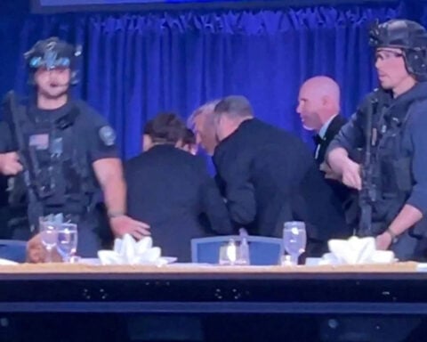 Trump rushed off stage after shots fired at White House Correspondents’ Dinner