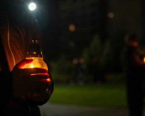 Despite Russia’s war, one Ukrainian city still gathers for midnight Chernobyl vigil