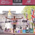 Sabastian Sawe of Kenya becomes first person to run a sub-2-hour marathon to win in London