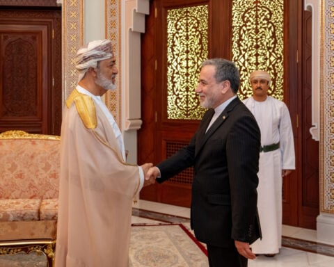 Iran's Araqchi discusses efforts to end war and Hormuz security with Oman