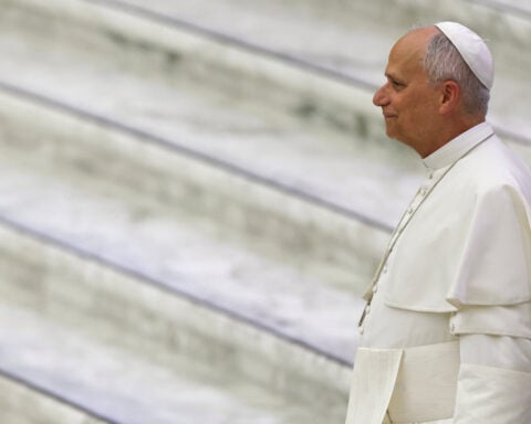 Pope Leo says those who wage war are thieves stealing away our peaceful future